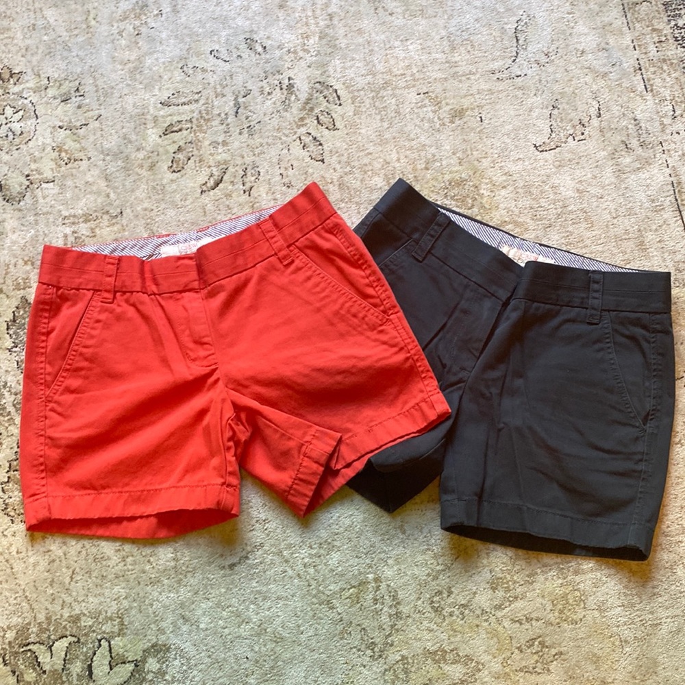 Bundle J. Crew Chino Shorts size 00